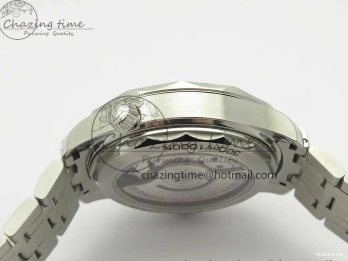 0301 ZeroBulk 2018 Seamaster Diver 300M OMF Best Edition Blue Ceramic Blue Dial on SS Bracelet A8800 (Black Balance Wheel) 7957